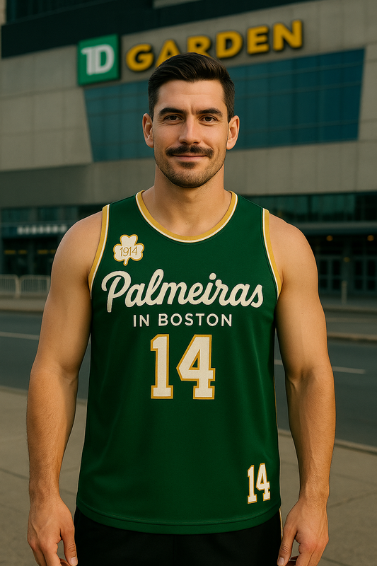 Palmeiras Basketball Jersey green