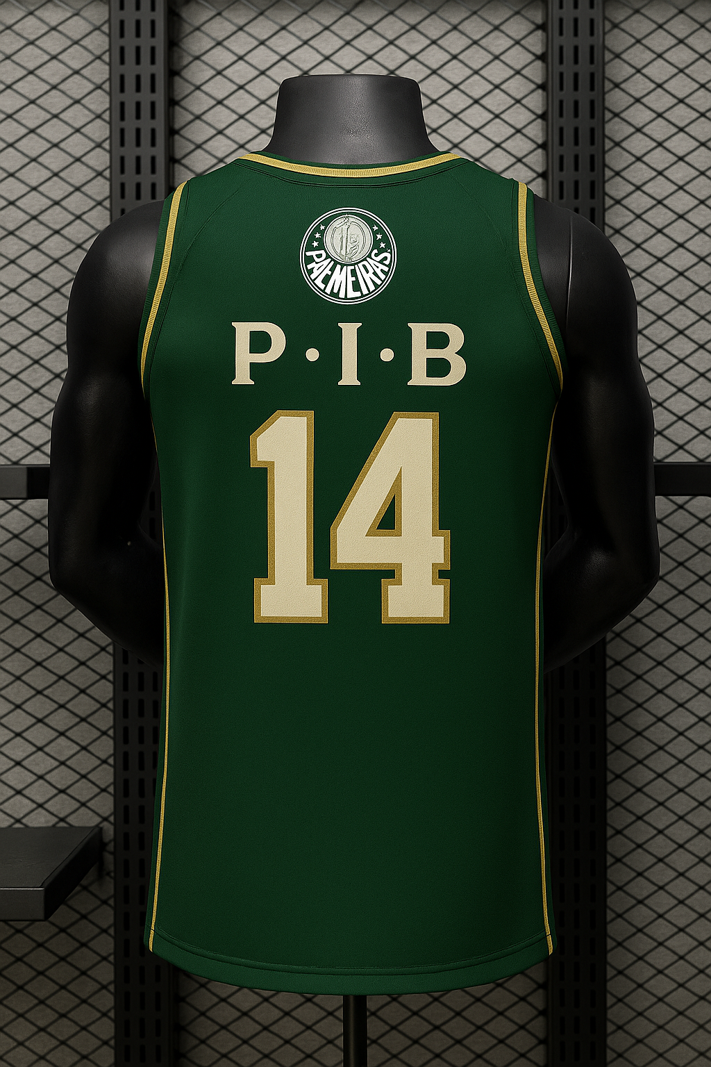 Palmeiras Basketball Jersey green